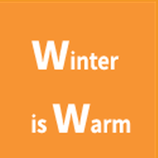 Winter is warm